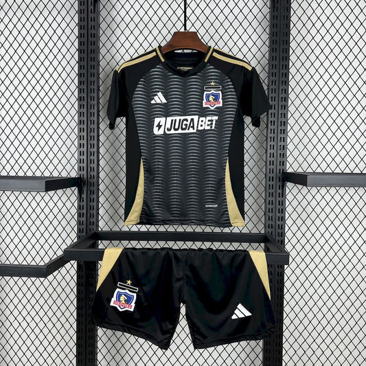 Colo Colo 2025/26 Conjunto Alternativo – Criança