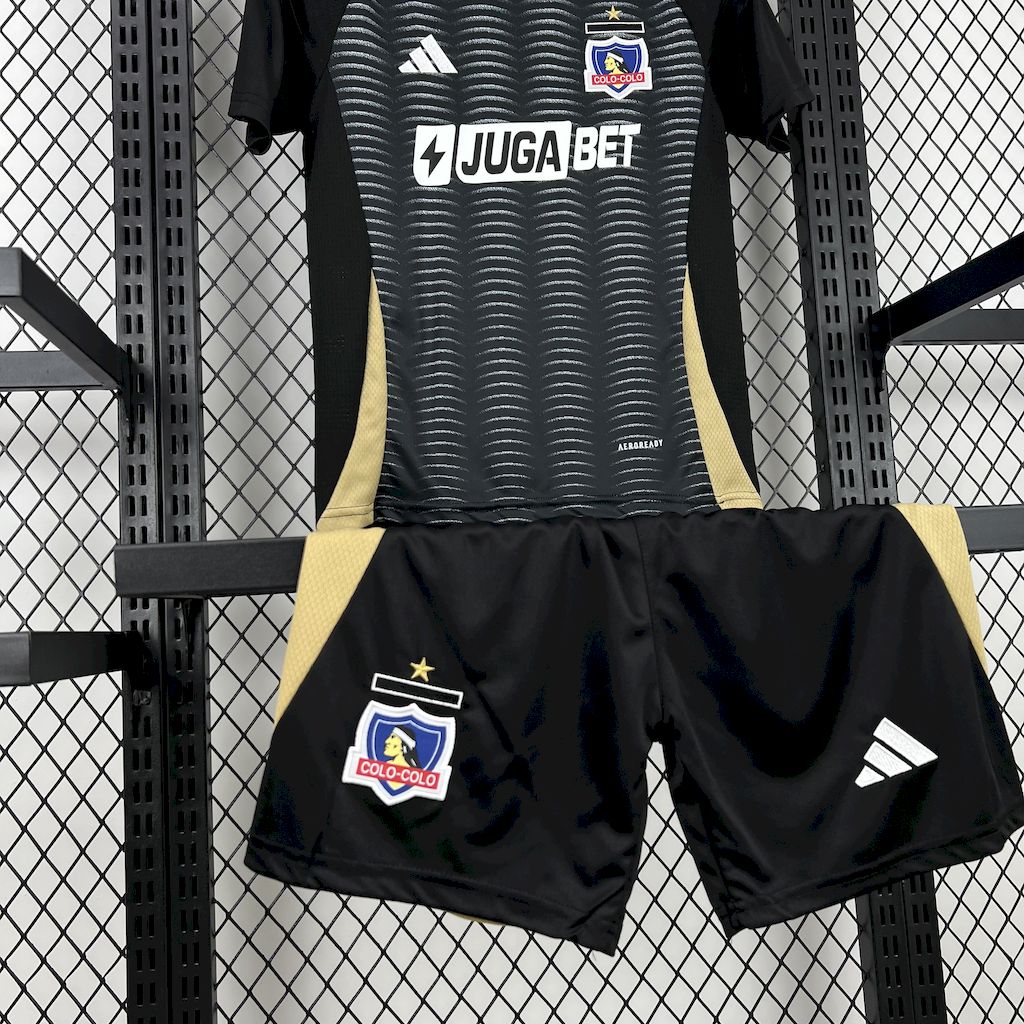 Colo Colo 2025/26 Conjunto Alternativo – Criança