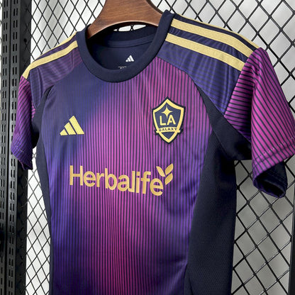 LA Galaxy 2025/26 Conjunto Alternativo – Criança