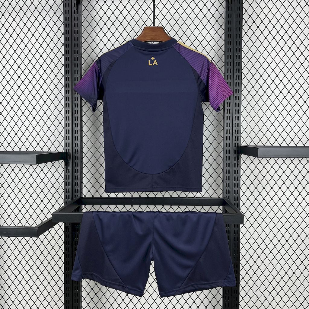 LA Galaxy 2025/26 Conjunto Alternativo – Criança