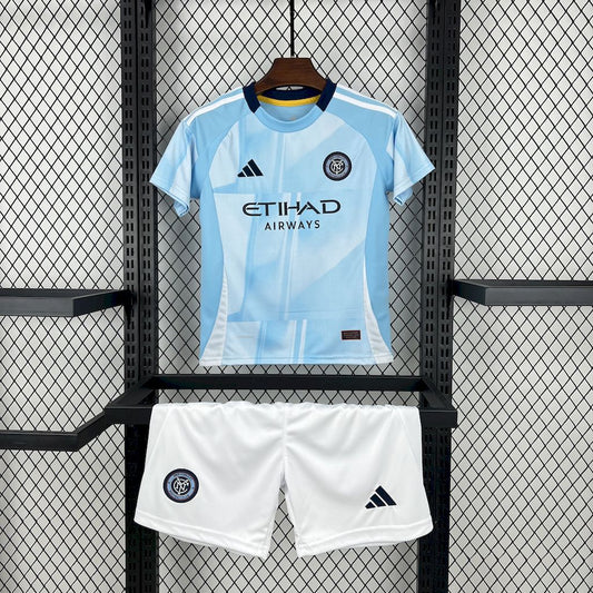 New York City 2025/26 Conjunto Principal – Criança