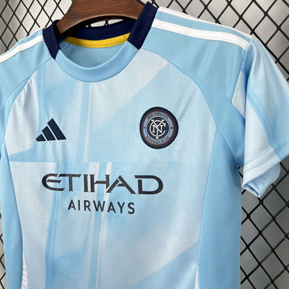 New York City 2025/26 Conjunto Principal – Criança