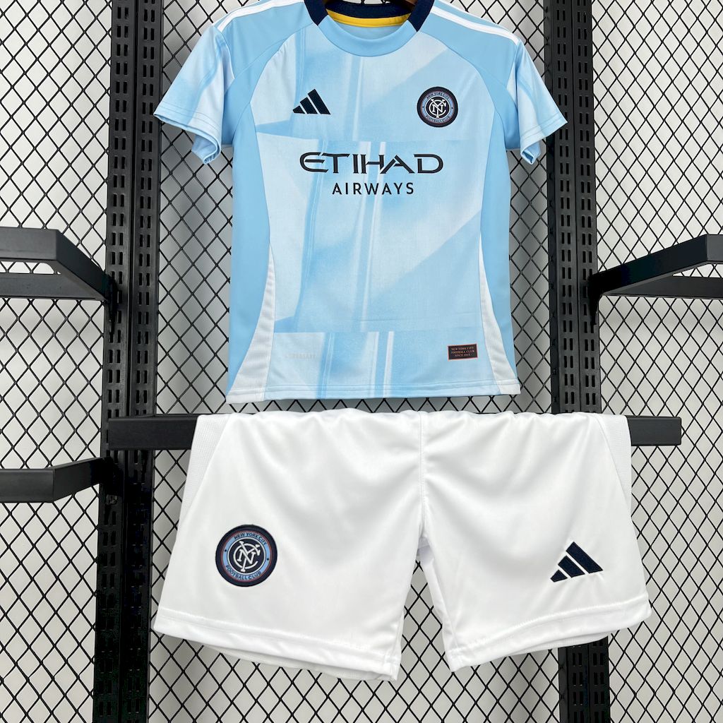 New York City 2025/26 Conjunto Principal – Criança