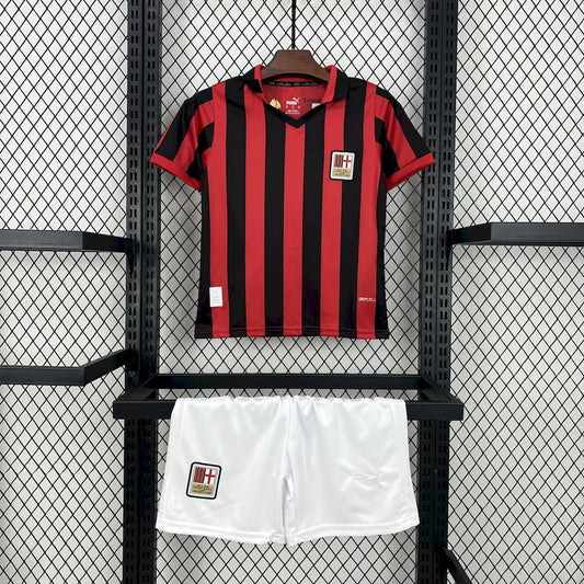 AC Milan 2024/25 Conjunto 125.º Aniversário Edição – Criança