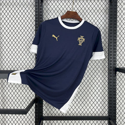 Portugal 2025/26 Camisola de Pré-Jogo Royal Azul – Homem