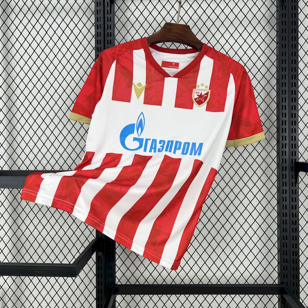 Red Star Belgrade 2024/25 Camisola Principal – Homem