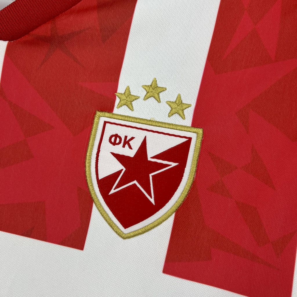Red Star Belgrade 2024/25 Camisola Principal – Homem