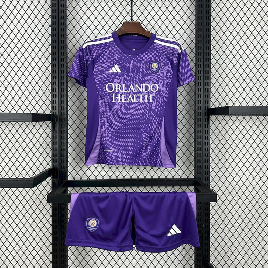 Orlando City 2025/26 Conjunto Principal – Criança