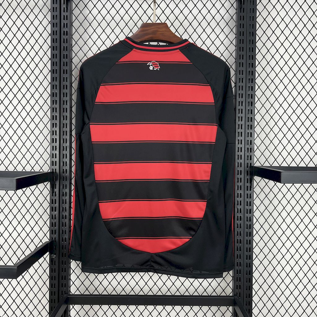 Flamengo 2025/26 Camisola Principal de Manga Comprida – Homem