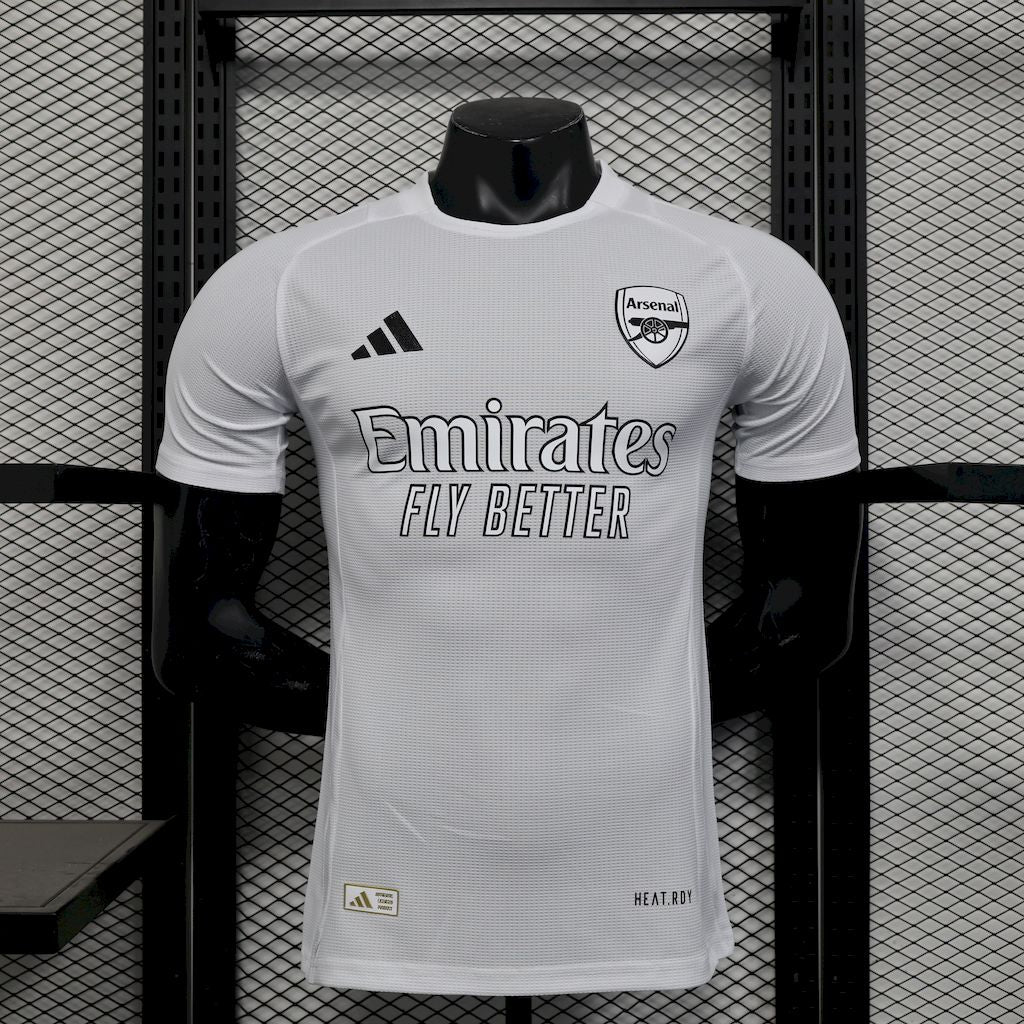 Arsenal 2024/25 Camisola Especial Branca Versão Jogador – Homem
