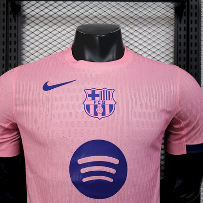 Barcelona 2025/26 Camisola Especial Rose Rosa Versão Jogador – Homem