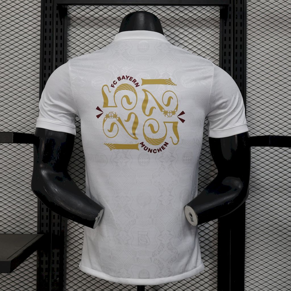 Bayern de Munique 2024/25 Camisola Aniversário Tee - Branca Versão Jogador – Homem