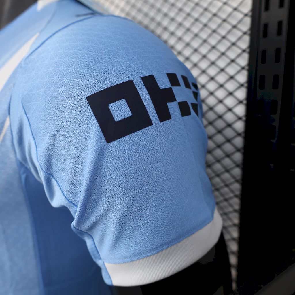 Manchester City 2025/26 Camisola Principal Versão Jogador – Homem