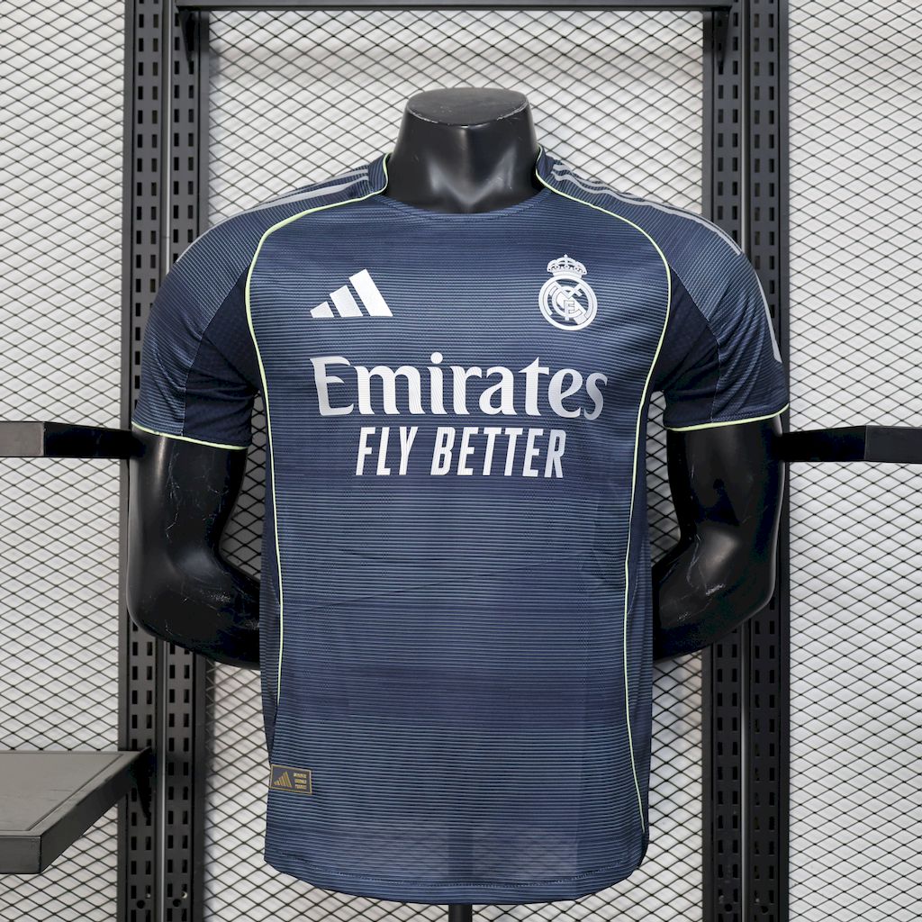 Real Madrid 2025/26 Camisola Alternativa Versão Jogador – Homem
