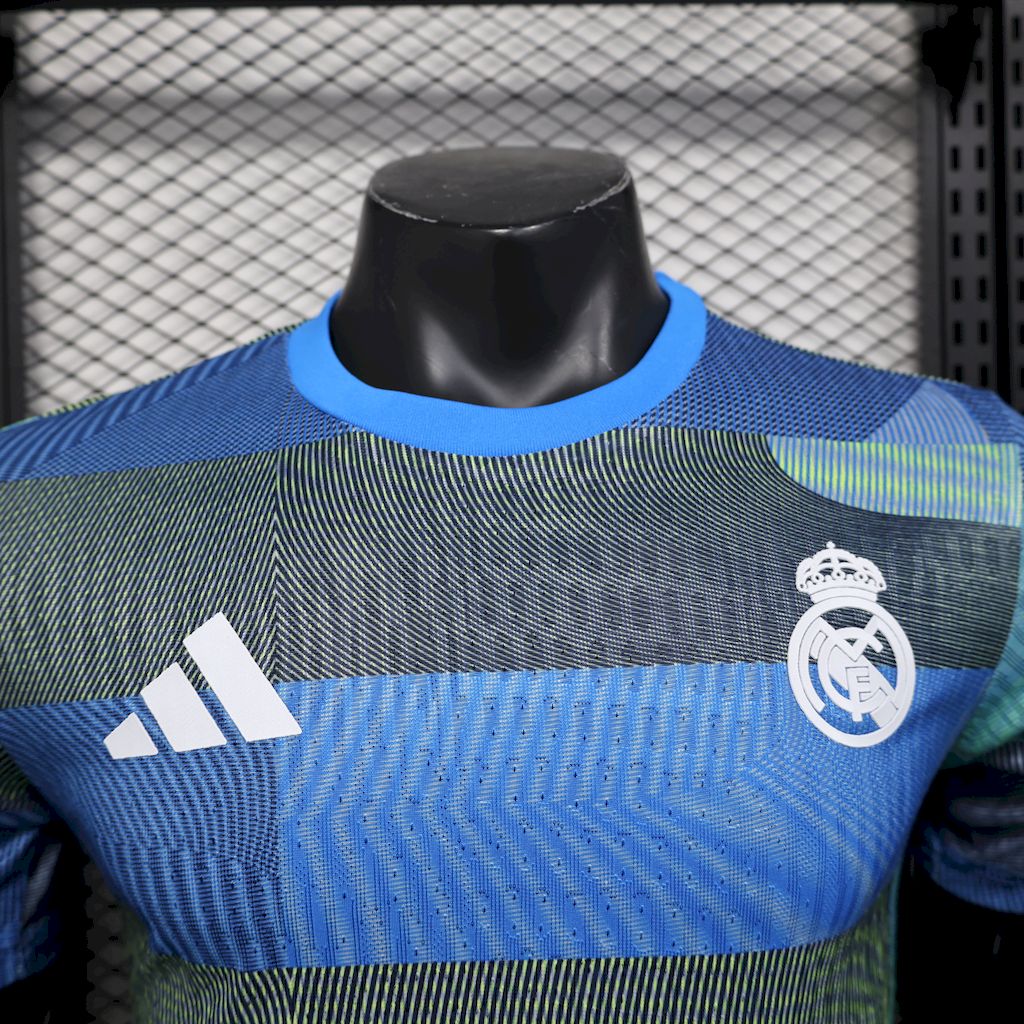 Real Madrid 2025/26 Camisola de Pré-Jogo Versão Jogador – Homem