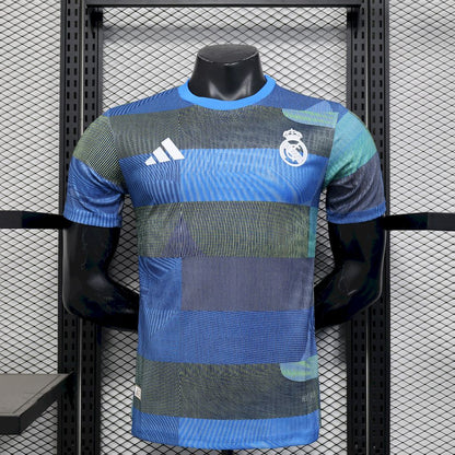 Real Madrid 2025/26 Camisola de Pré-Jogo Versão Jogador – Homem