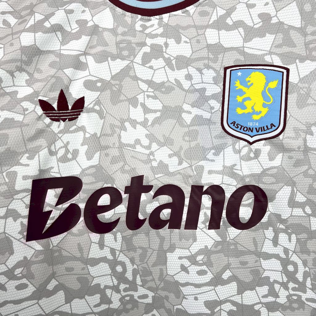 Aston Villa 2025/26 Camisola Terceira – Homem