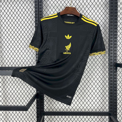 México 2025/26 Camisola Dourada e Preta – Homem