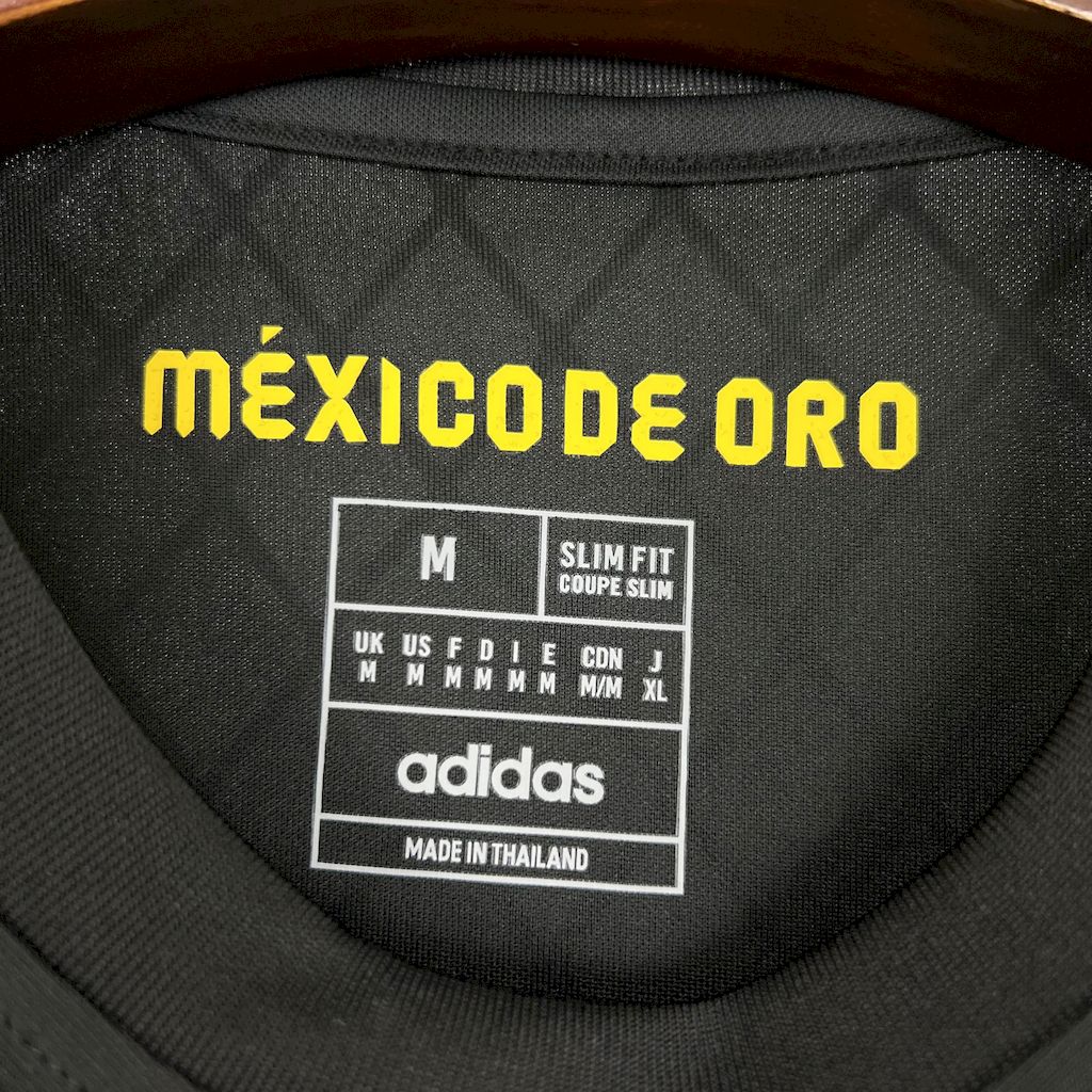 México 2025/26 Camisola Dourada e Preta – Homem
