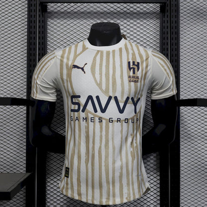 Al Hilal SC 2025/26 Camisola Alternativa Versão Jogador – Homem
