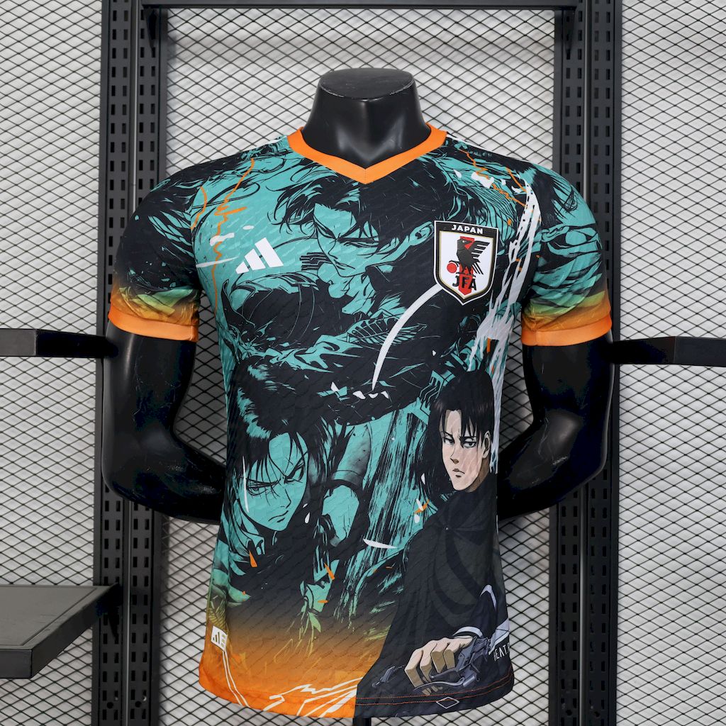 Japão 2025/26 Camisola リヴァイ·アッカーマン Versão Jogador – Homem