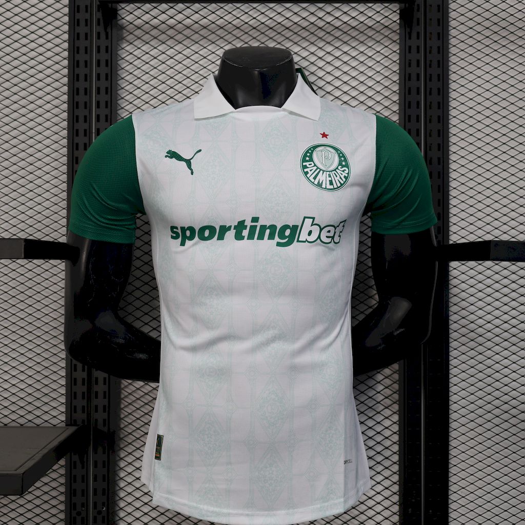 Palmeiras 2025/26 Camisola Alternativa Versão Jogador – Homem