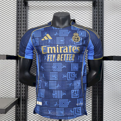 Real Madrid 2025/26 Camisola Louis Vuitton Conjunta Edição Versão Jogador – Homem