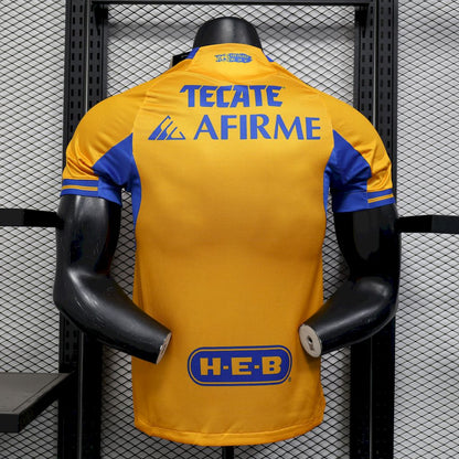 Tigres UANL 2025/26 Camisola Principal Versão Jogador – Homem