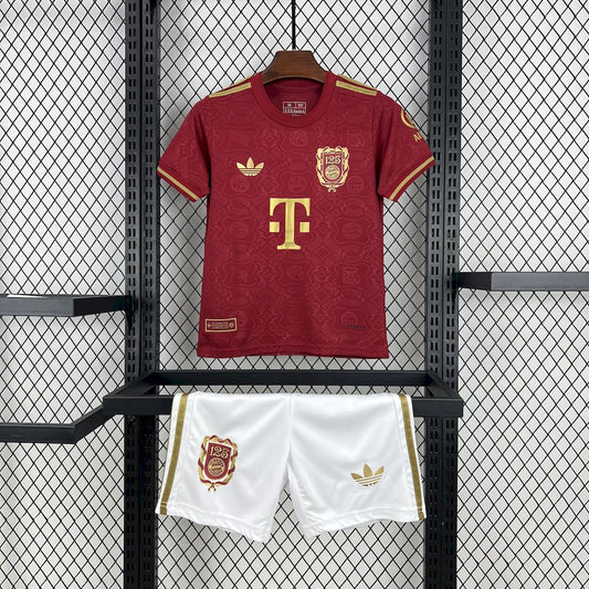 Bayern de Munique 2024/25 Conjunto 125 Aniversário – Criança
