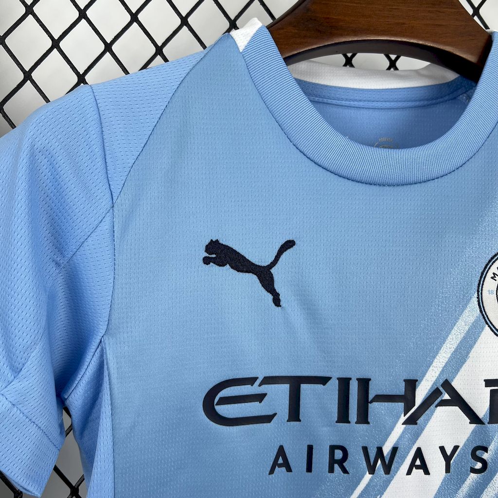 Manchester City 2025/26 Conjunto Principal – Criança