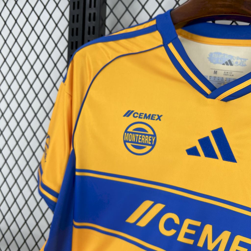 Tigres UANL 2025/26 Camisola Principal – Homem