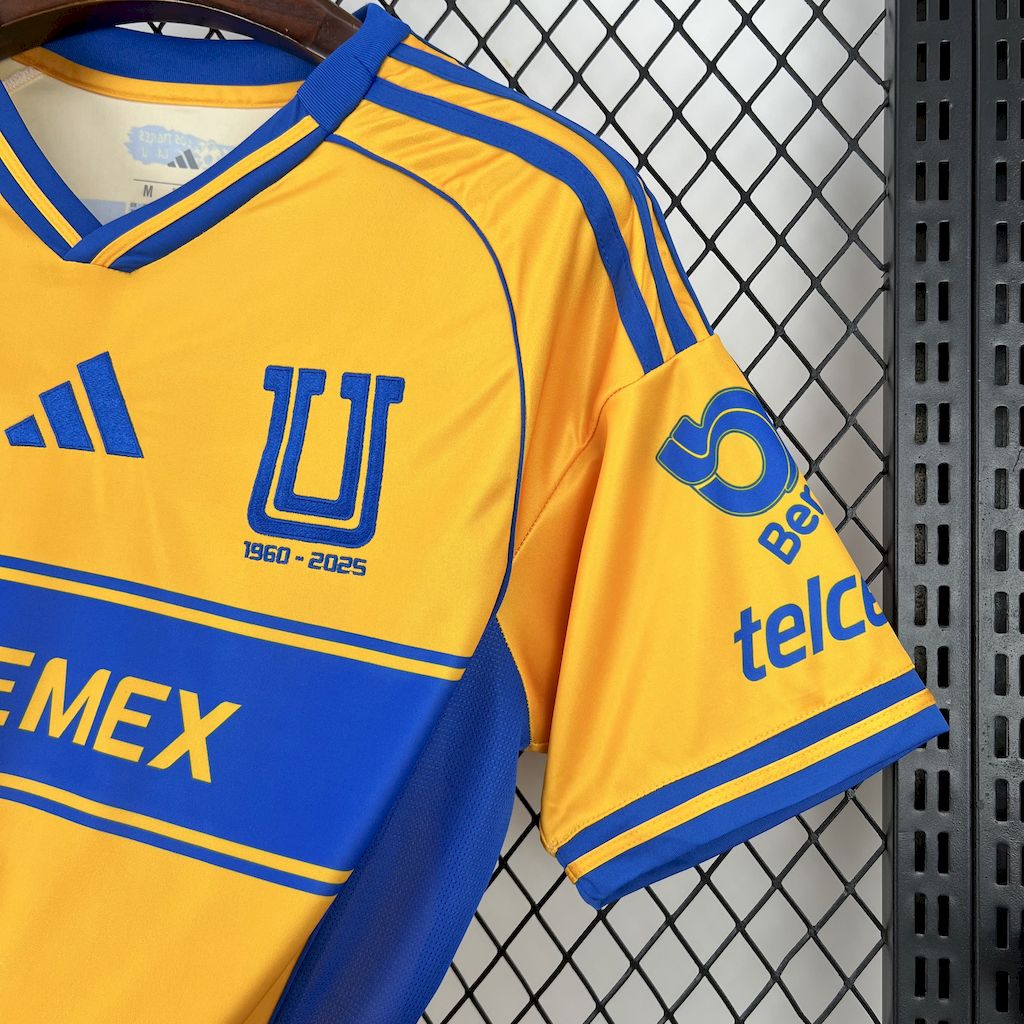 Tigres UANL 2025/26 Camisola Principal – Homem