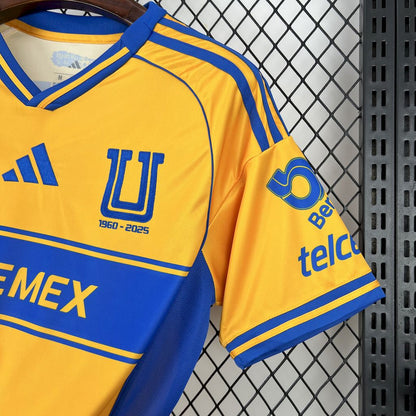 Tigres UANL 2025/26 Camisola Principal – Homem