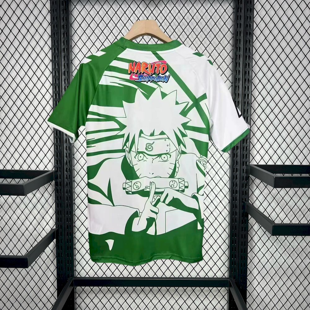 Real Betis 2025/26 Camisola Hummel x Edição Limitada Naruto – Homem