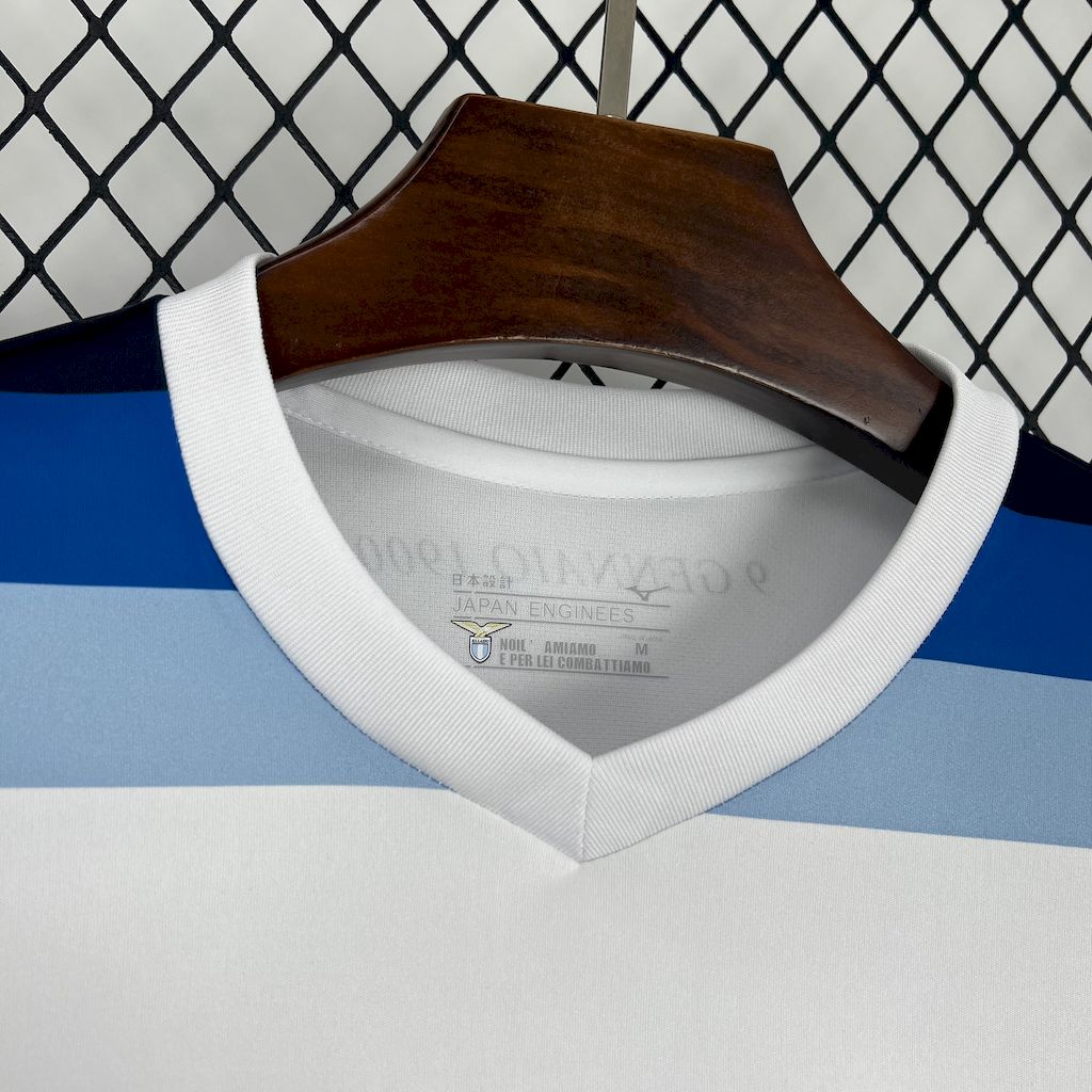 S.S. Lazio 2025/26 Camisola 125.º Aniversário Edição Branca – Homem
