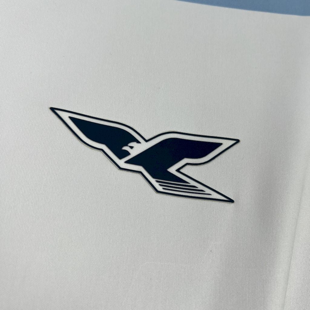 S.S. Lazio 2025/26 Camisola 125.º Aniversário Edição Branca – Homem