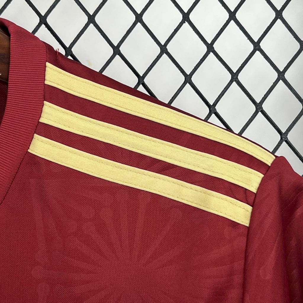 México 2025/26 Camisola Dourada e Vermelha – Homem