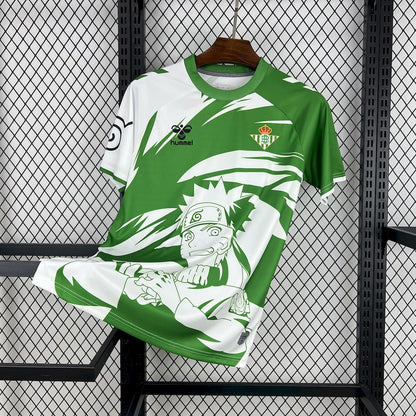 Real Betis 2025/26 Camisola Hummel x Edição Limitada Naruto – Homem