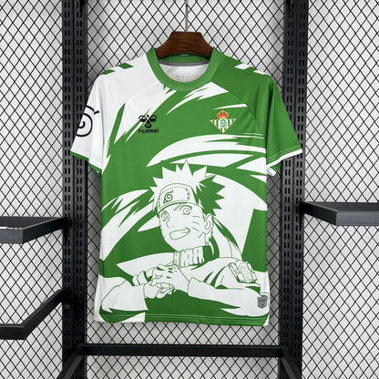 Real Betis 2025/26 Camisola Hummel x Edição Limitada Naruto – Homem