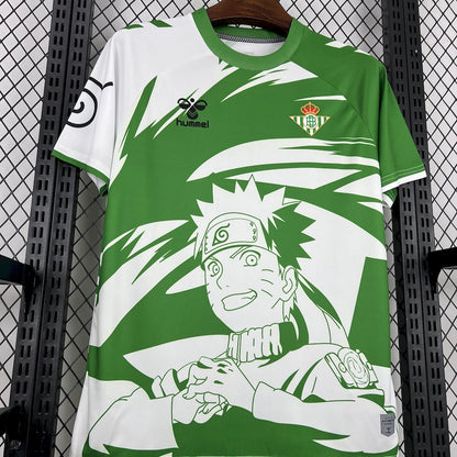 Real Betis 2025/26 Camisola Hummel x Edição Limitada Naruto – Homem