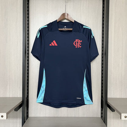 Flamengo 2025/26 Camisola de Pré-Jogo Wear Azul Escura – Homem