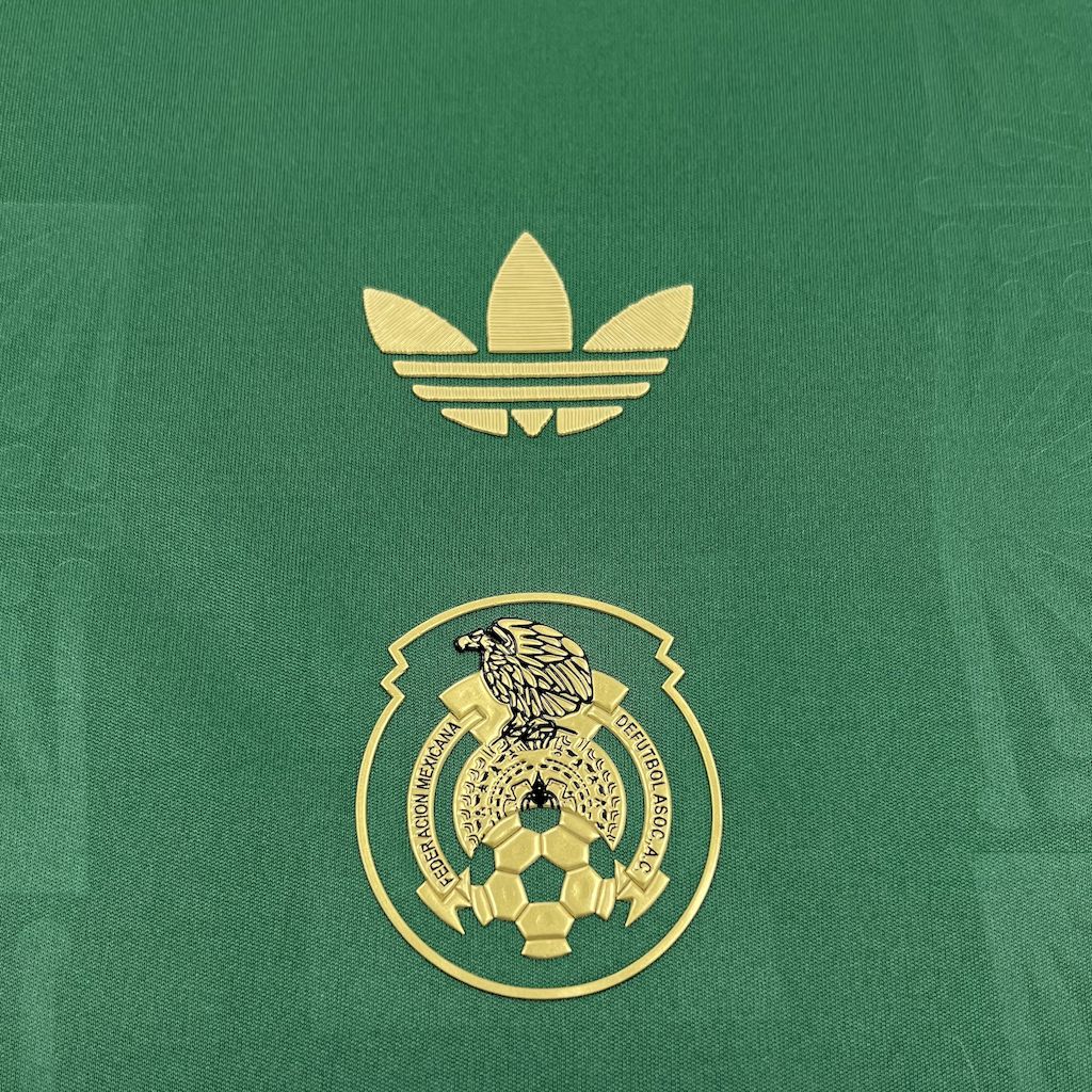 México 2025/26 Camisola Dourada e Verde – Mulher