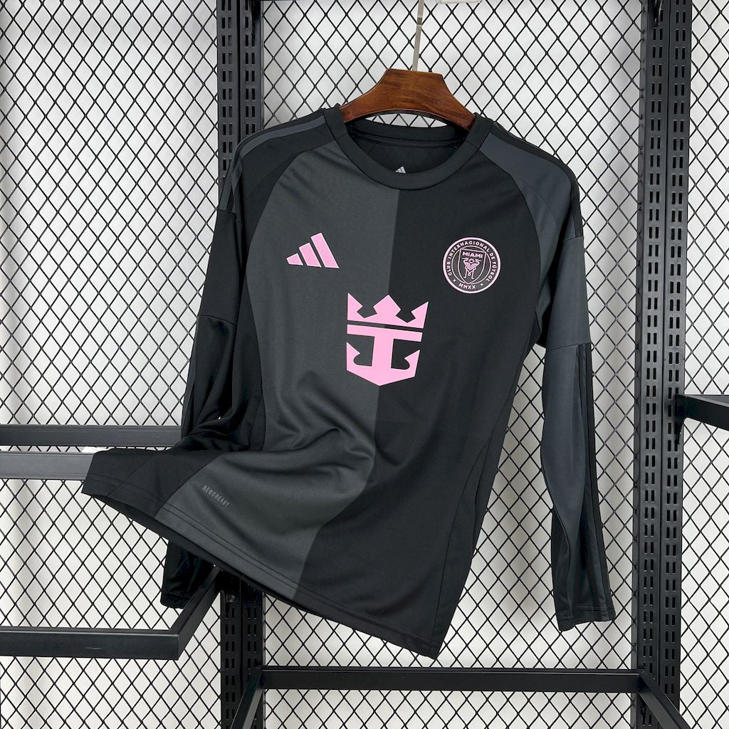 Inter Miami 2025/26 Camisola Alternativa de Manga Comprida – Homem