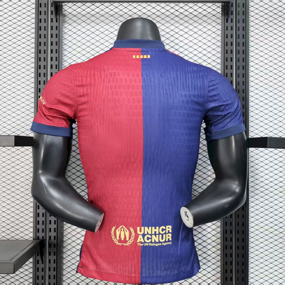 Barcelona 2024/25 Camisola Principal Versão Jogador – Homem