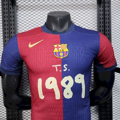 Barcelona 2024/25 Camisola Principal Versão Jogador – Homem