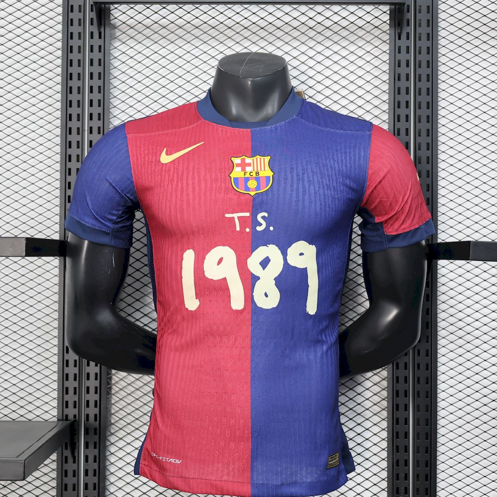 Barcelona 2024/25 Camisola Principal Versão Jogador – Homem