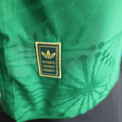 México 2025/26 Camisola Especial Dourada e Verde Versão Jogador – Homem