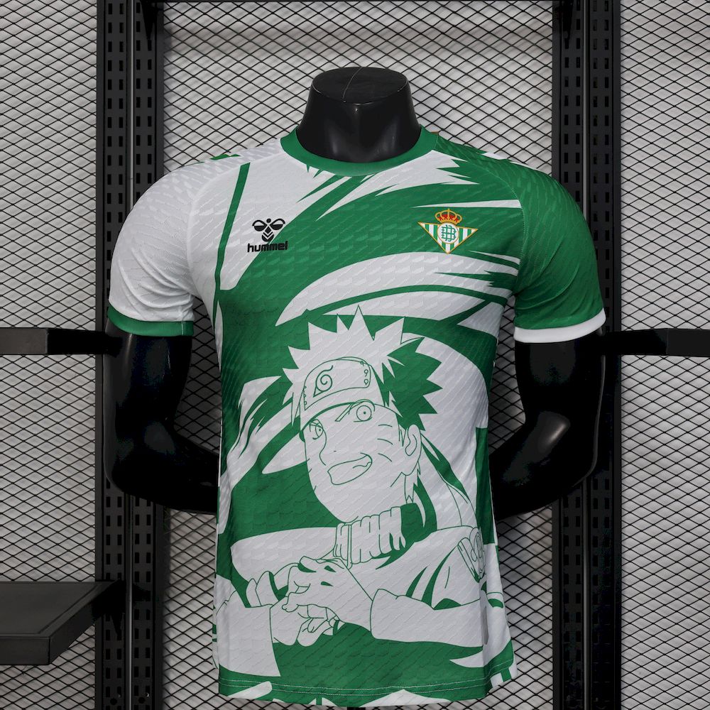 Real Betis 25/26 Camisola Naruto Versão Jogador – Homem