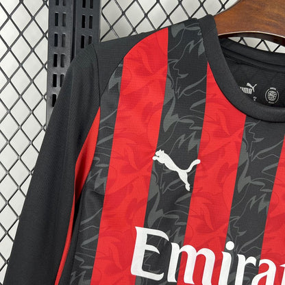 AC Milan 2025/26 Camisola Principal de Manga Comprida – Homem