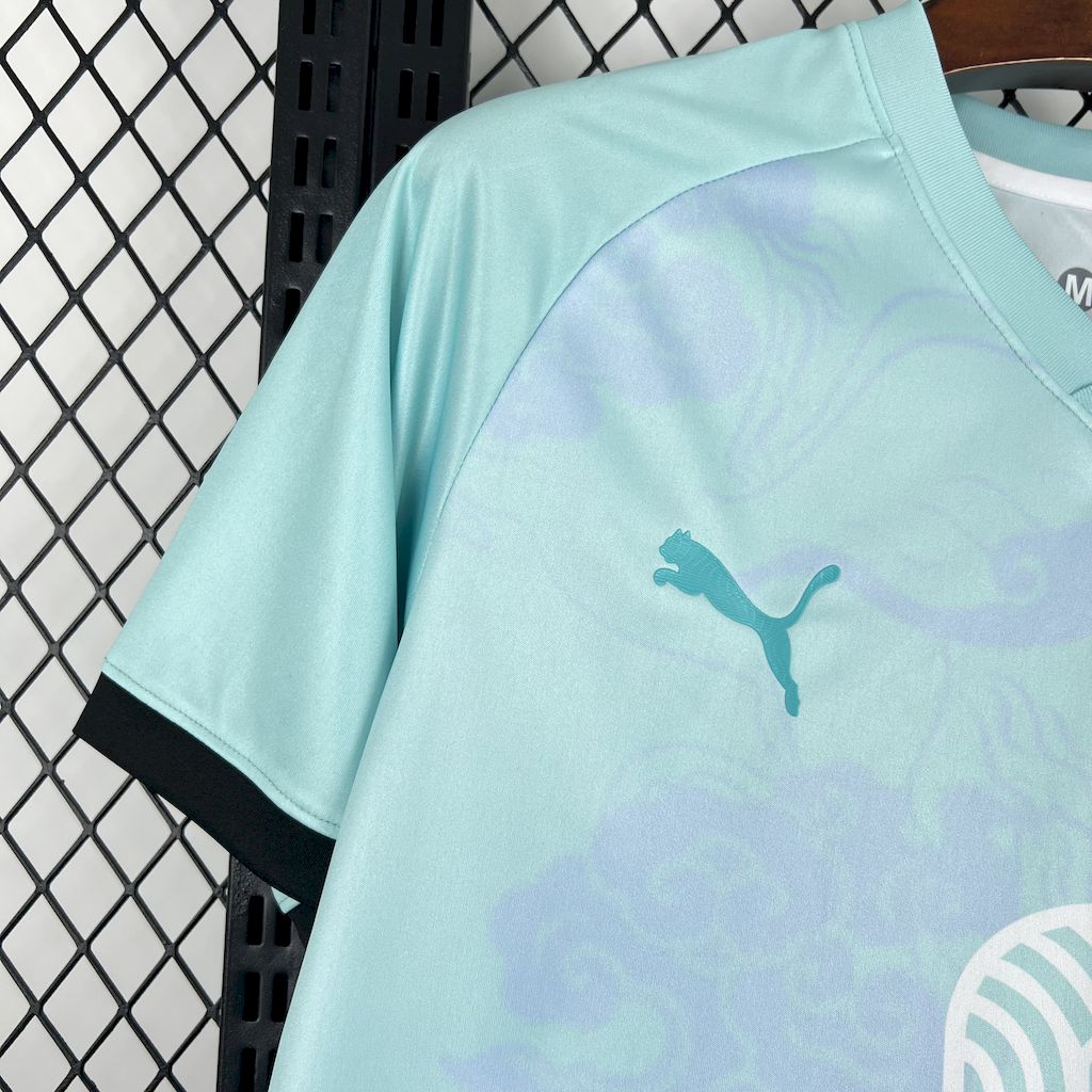 Marrocos 2025/26 Camisola Ocean e Celeste Versão – Homem